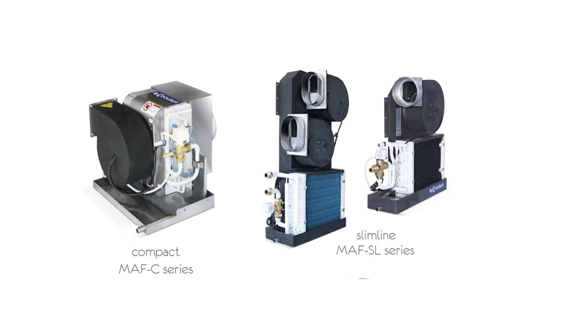 Coolmar marine fan coil FCU m2