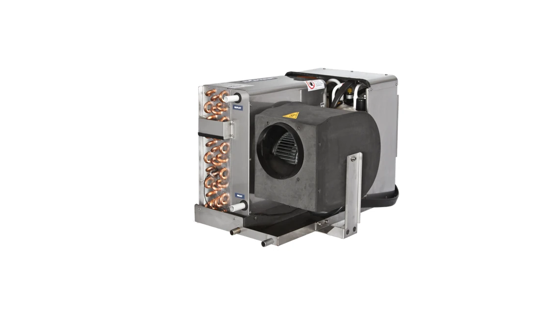 Coolmar compact self-contained marine air-conditioning unit