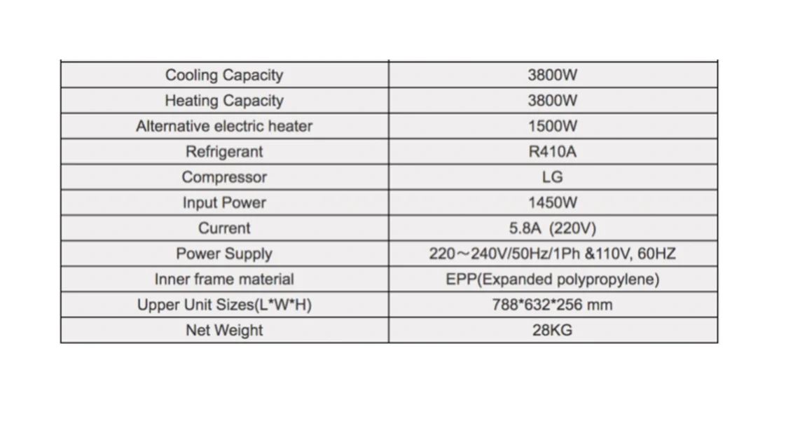 Coolmar rooftop marine air-conditioning Mat 012 component detail 2