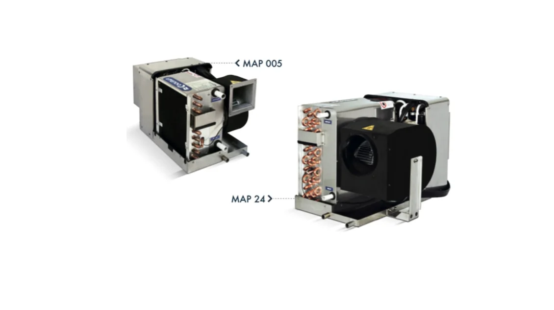 Coolmar self-contained marine air-conditioning MAP 7