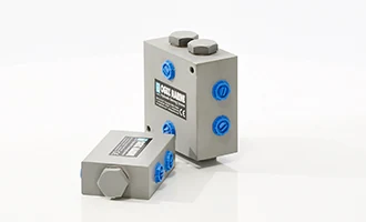 Oğuz Marine OMKV4 four-port and OMKV6 six-port hydraulic non-return valves