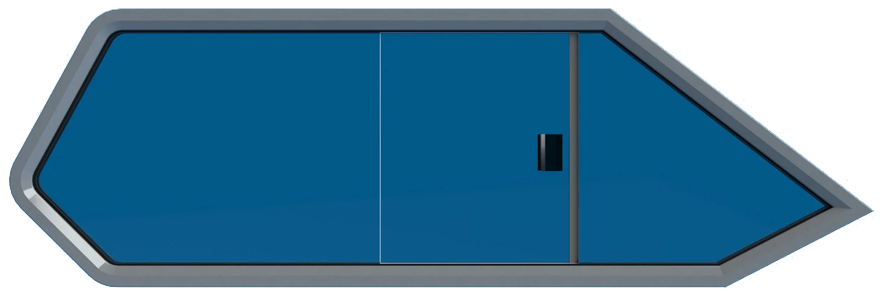 Bofor multi-panel slim marine window example official reference
