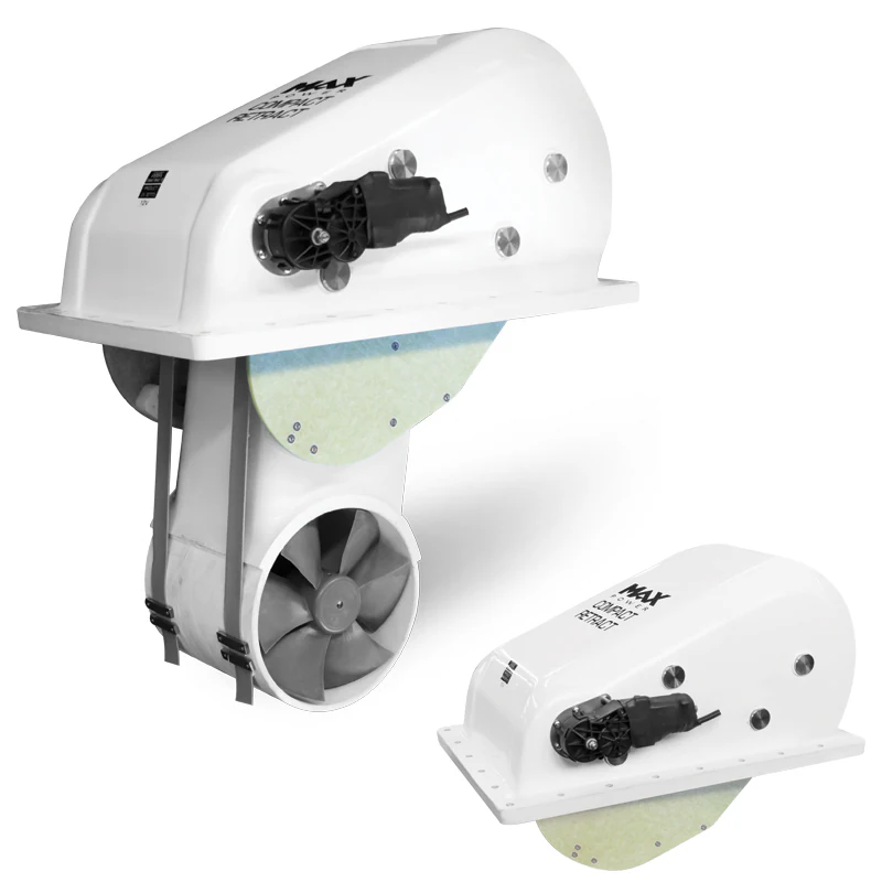 Max Power Compact Retract main product view for bow or stern thruster selection reference