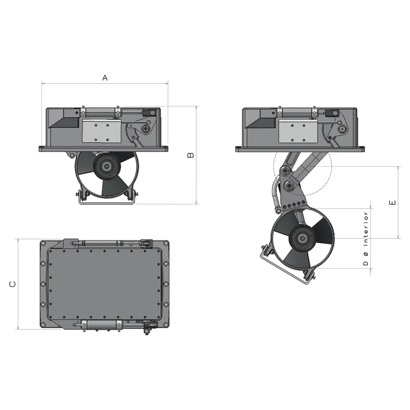 Max Power R200 additional product view 2 for bow or stern thruster selection reference