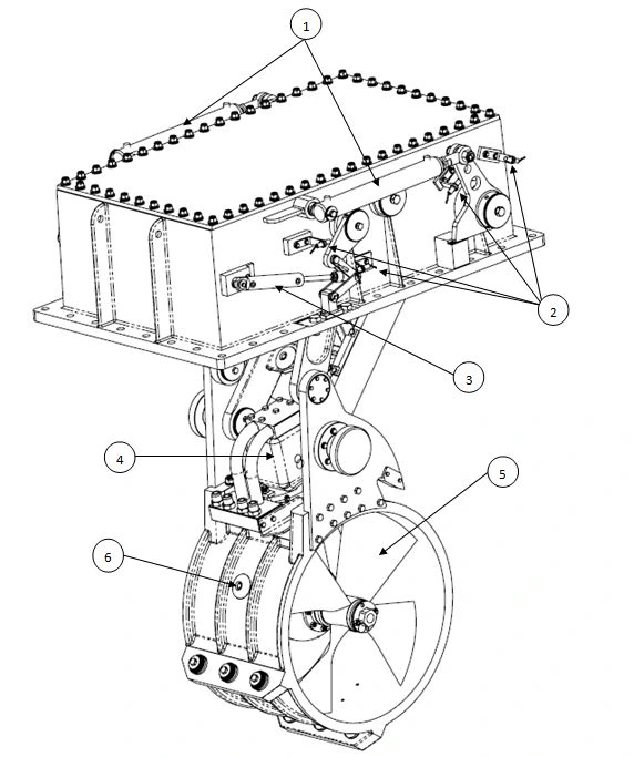 Max Power R600 technical reference diagram for bow or stern thruster selection reference
